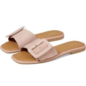 Seychelles Manhattan Slide Sandals in Blush